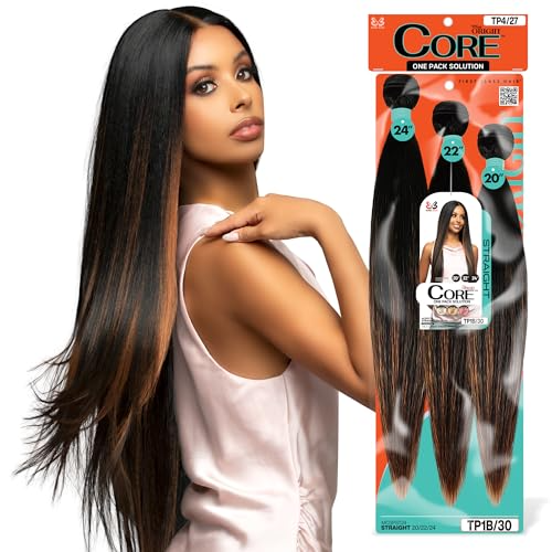 BOBBI BOSS Miss Origin CORE Synthetic Weave Multi Bundle STRAIGHT (20, 22, 24 Inch) COLOR 1