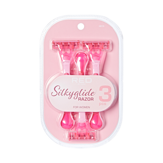 RED BY KISS SILKYGLIDE RAZOR 3PCS HS15