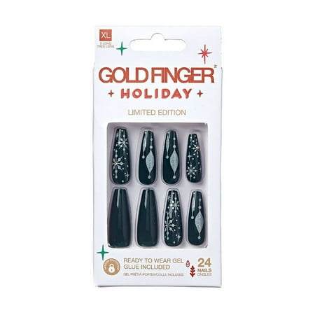 KISS NAIL HOLIDAY GD02YX