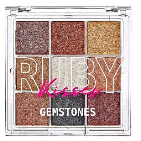 RUBY KISSES MAKE UP PALETTE GEMSTONES RMPS04