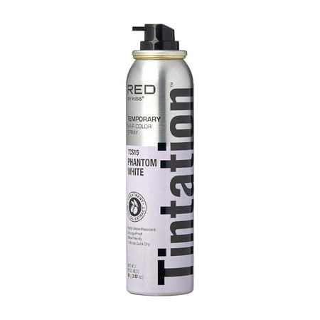 RED BY KISS HAIR COLOR SPRAY TCS15 PHANTOM WHITE