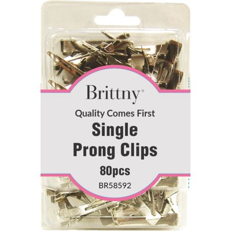 DREAM WORLD SINGLE PRONG CLIPS 80PCS