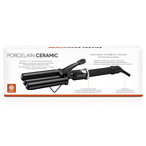 BABYLISS PRO TRIPLE BARREL WAVER