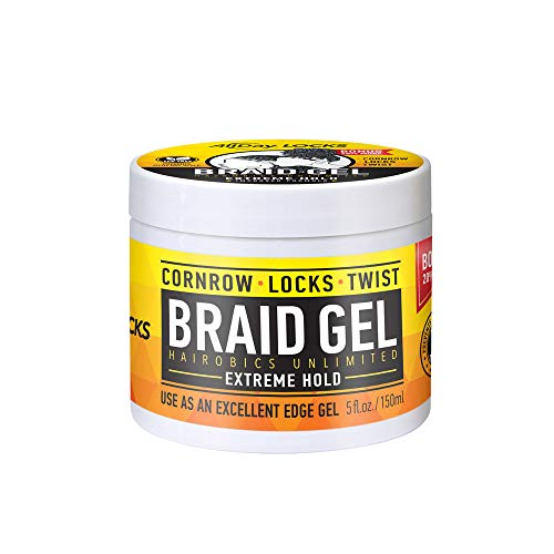 ALL DAY LOCKS BRAID GEL EXTREME HOLD 5OZ