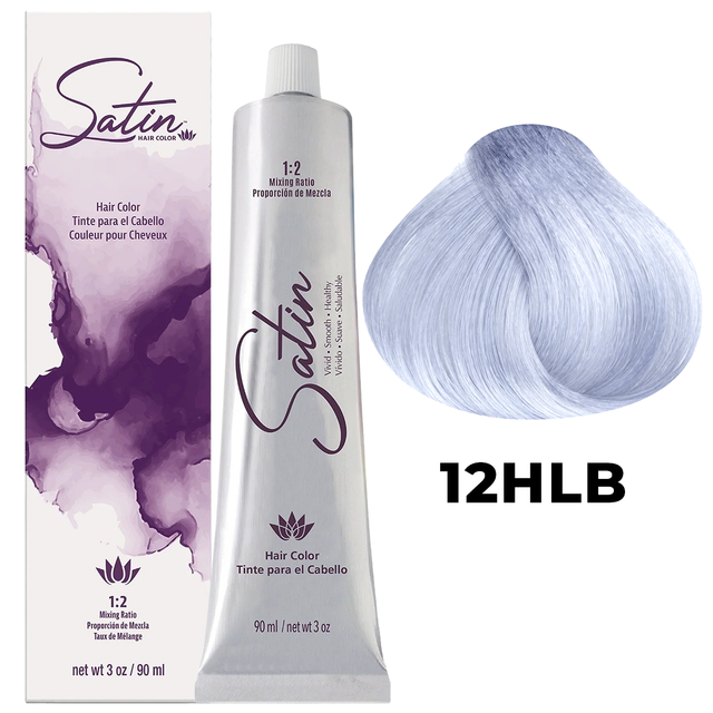 SATIN HAIR COLOR 12HLB HIGH LIFT BLUE BLONDE