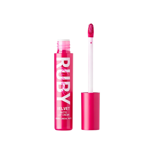 RUBY KISSES VELVET MAT LIP CRE VLC02 FLAMINGO