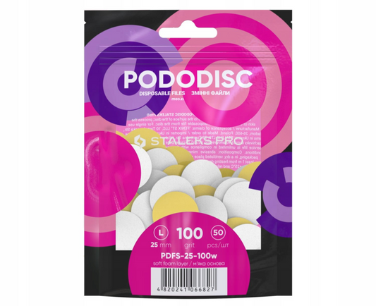 STALEKS PRO PODODISC 100 GRIT PDFS-25-100W