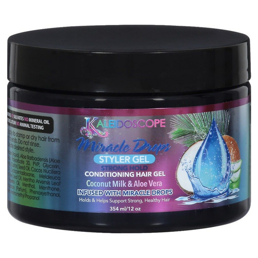 KALEIDOSCOPE MIRACLE DROPS STYLER GEL STRONG HOLD 12OZ