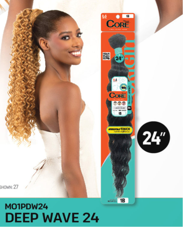 BOBBI BOSS CORE DEEP WAVE 24'' COLOR 1B