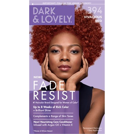 DARK & LOVELY HAIR COLOR 394 VIVACIOUS RED