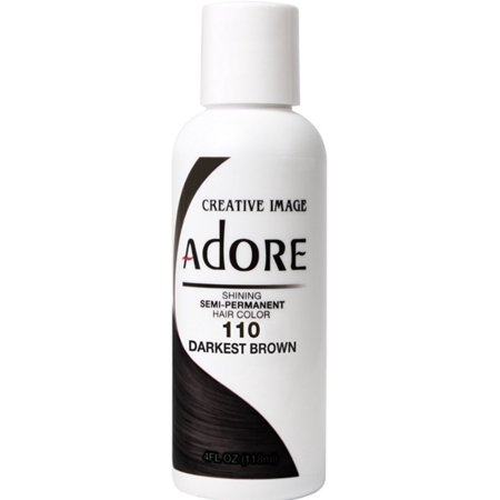 ADORE HAIR COLOR DARKEST BROWN 110