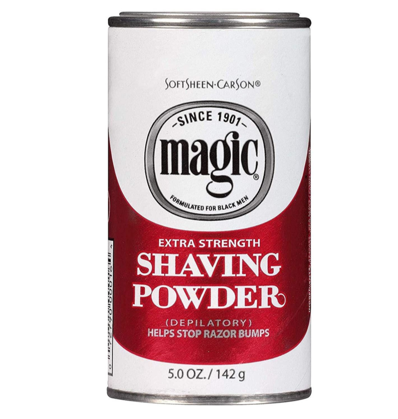 MAGIC SHAVE POWDER RED/ XTRA STREGHT 5 OZ