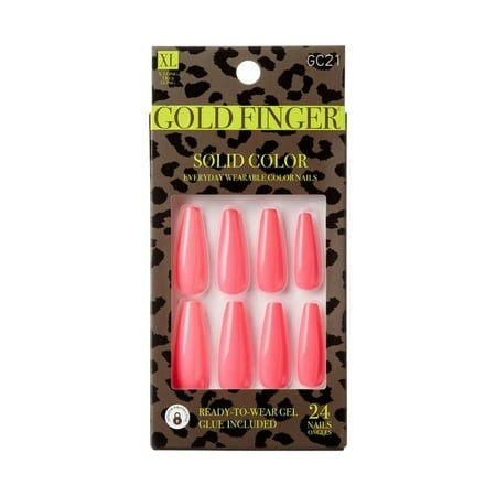 KISS NAIL GOLD FINGER TRENDY GC21