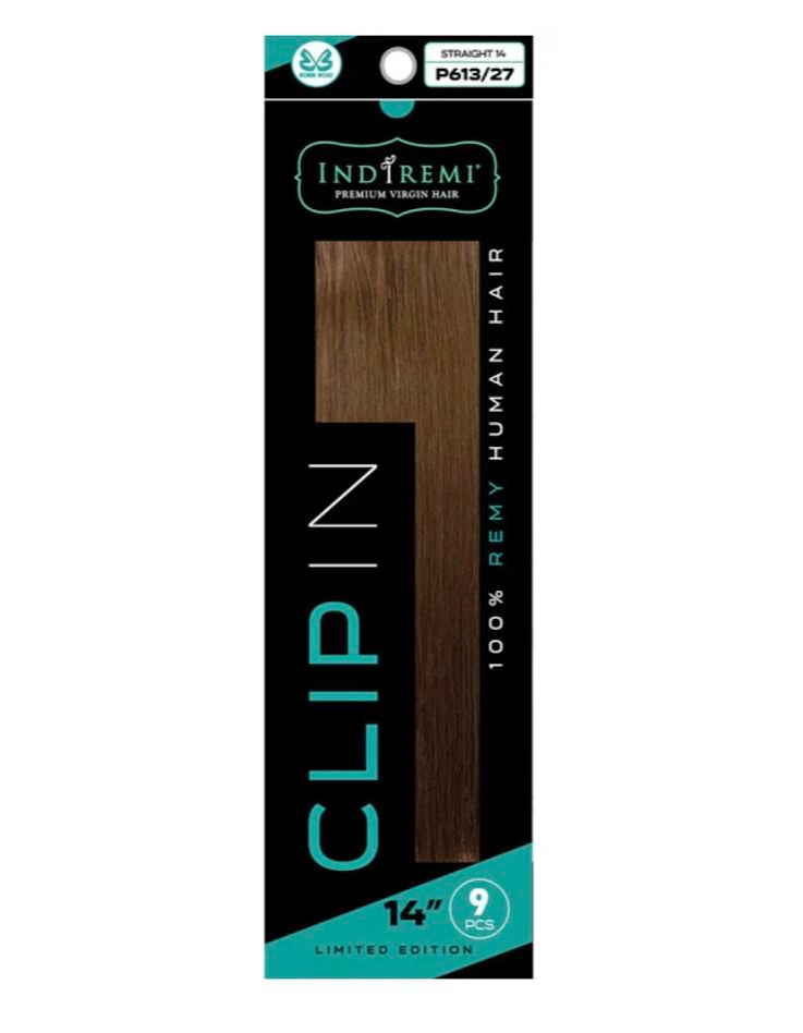 BOBI BOSS INDIREMI HAIR 9PCS STRAIGHT 14'' COLOR 27