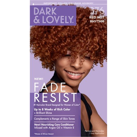 DARK & LOVELY HAIR COLOR 376 RED HOT RHYTHM