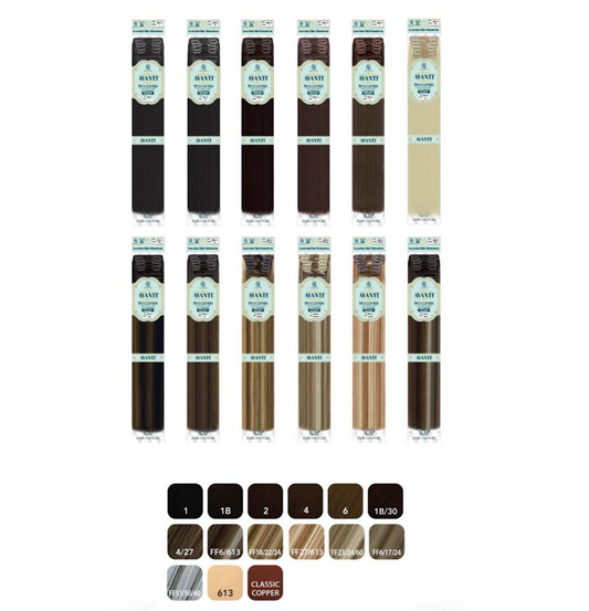HAIR COUTURE AVANTI BLEND 9PCS CLIP-ON 9PCS COLOR 1B