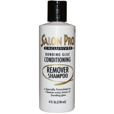 SALON PRO EXCLUSIVES BONDING GLUE REMOVER SHAMPOO 4FL OZ