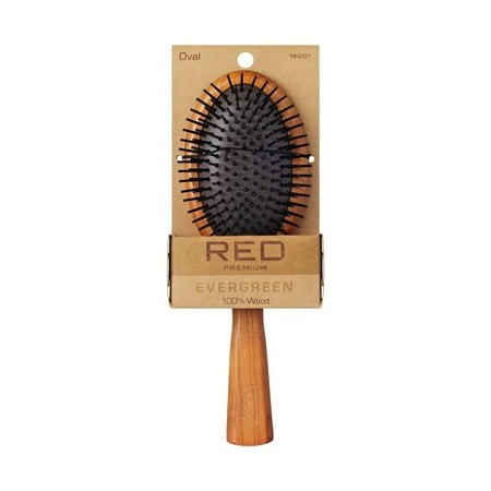RED BY KISS WOOD BRUSH OVAL HH201