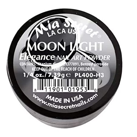 MIA SECRET NAIL ART POWDER 1.4 MOON LIGHT