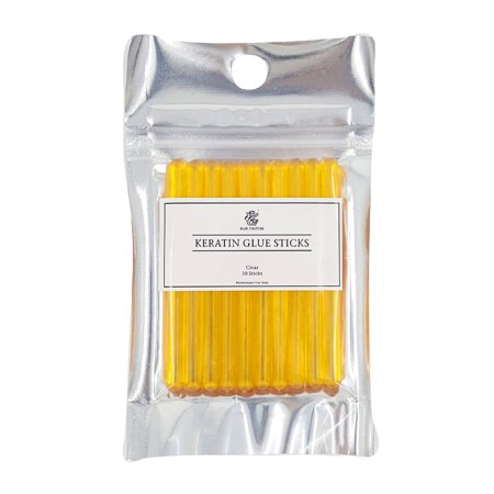 HAIR COUTURE  10 STICKS KERATIN GLUE STICKS CLEAR