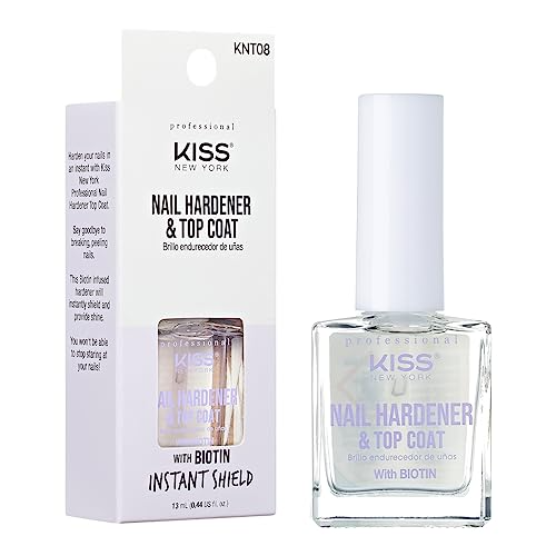 RED BY KISS NAIL HARDENER & TOP COAT KNT08