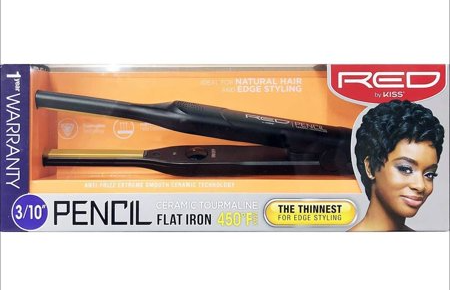 RED BY KISS FLAT IRON 3/10''
