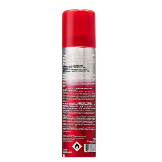 RED BY KISS HAIR COLOR SPRAY TCS04 CRIMSON