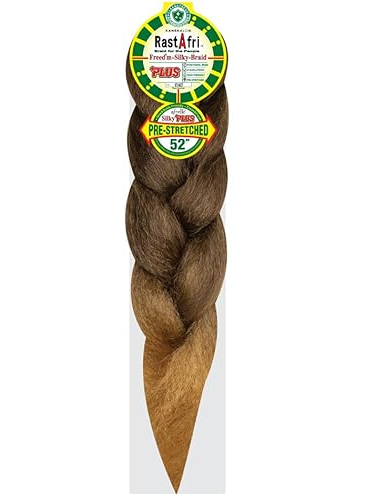 RASTAFRI SILKY BRAID 52'' PLUS COLOR BT4/27