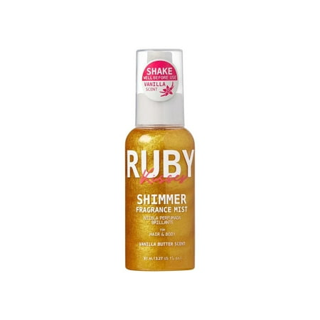 RUBY KISSES RDG01 GOLD SHIMMER FRAGRANCE MIST