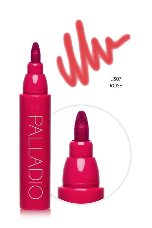 PALLADIO LIP STAIN ROSE LIS07