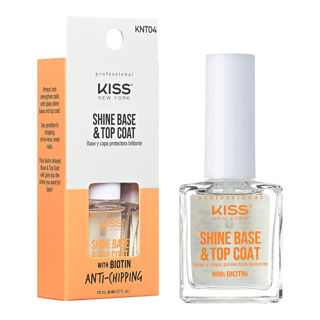 RED BY KISS SHINE BASE & TOP COAT KNT04