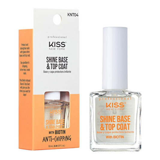 RED BY KISS SHINE BASE & TOP COAT KNT04