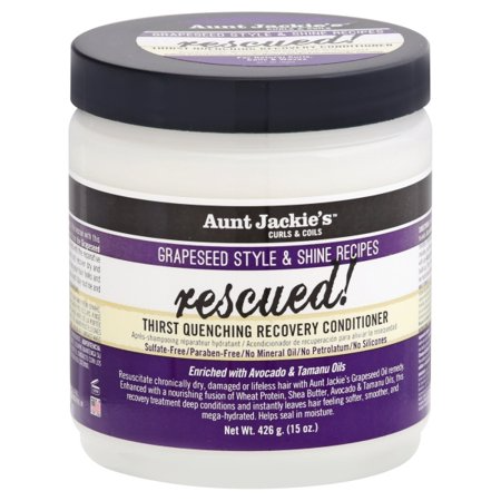 AUNT JACKIE'S CURLS & COILS RESCUED RECOVERY CONDITIONER 15OZ