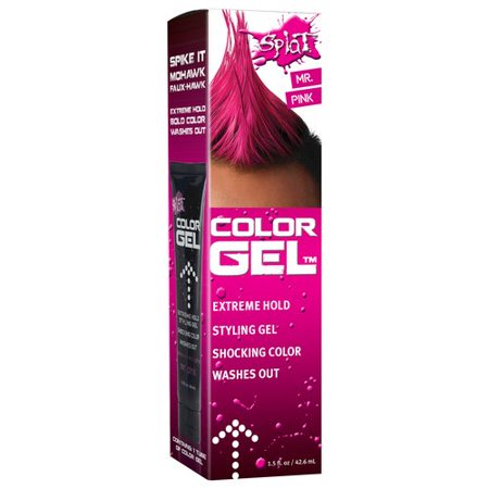 SPLAT GEL HAIR COLOR MR PINK