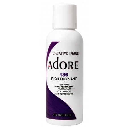 ADORE HAIR COLOR RICH EGGPLANT 186