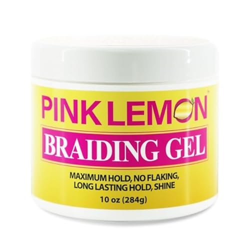 LUSTER'S PINK LEMON BRAIDING GEL 10OZ