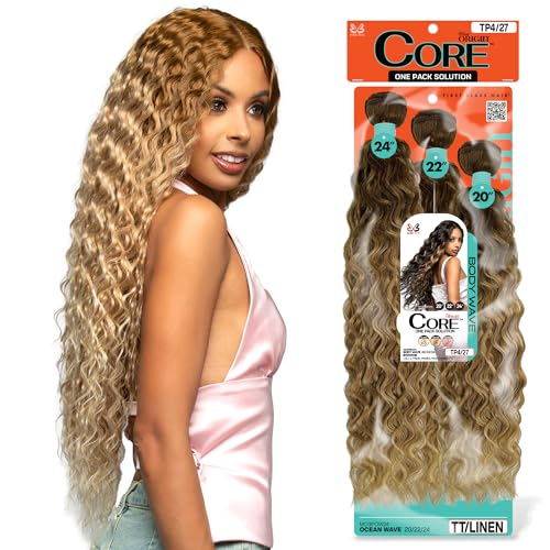 BOBBI BOSS Miss Origin CORE Synthetic Weave Multi Bundle OCEAN WAVE (20, 22, 24 Inch) COLOR  1