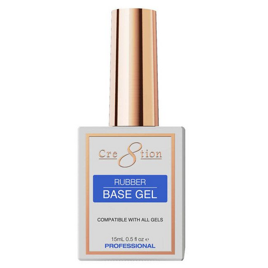 CRE8TION SOAK OFF GEL RUBBER BASE 0.5FL OZ