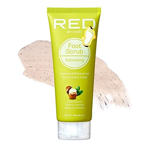 RED BY KISS FOOT SCRUB 5.3FL OZ