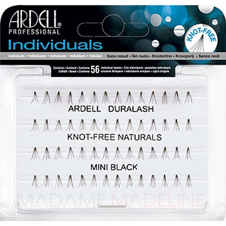 ARDELL EYELASHES KNOT-FREE INDIVIDUALS MINI BLACK