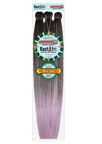 RASTAFRI AMAZON 3X 54'' COLOR BT1B/LAVENDER
