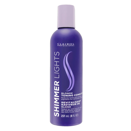 CLAIROL SHIMMER LIGHTS BLONDE TONING CONDITIONER 8FL OZ