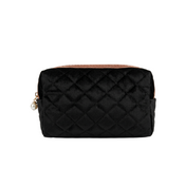 RED BY KISS MAKEUP POUCH BLACK RG04