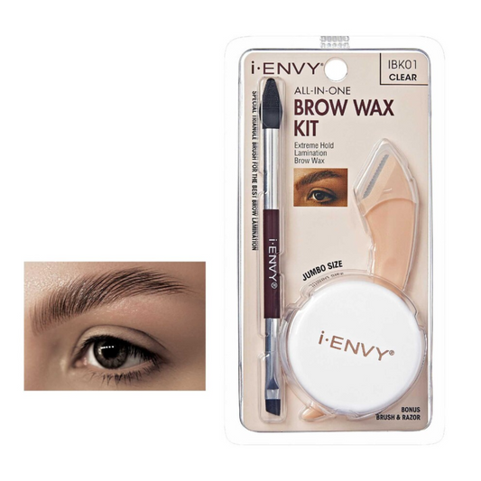 I ENVY BROW WAX KIT LAMINATION IBK01 CLEAR