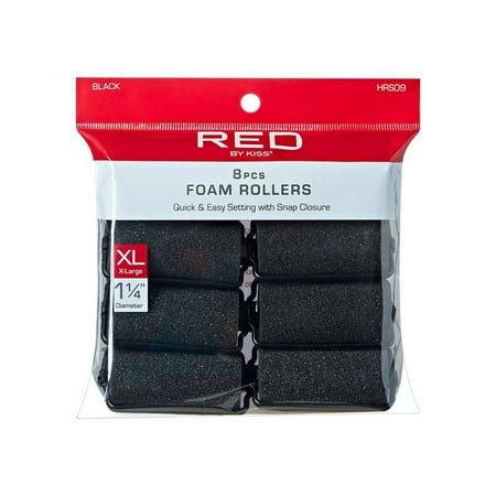 RED BY KISS FOAM ROLLER X-LARGE 1 1/4'' HRS09