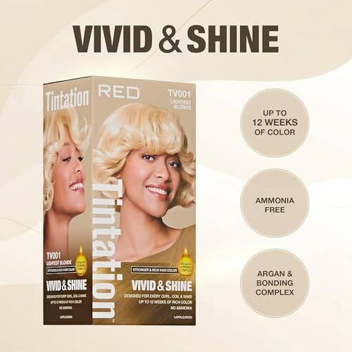 RED TINTATION PERMANENT TV001 LIGHTEST BLONDE