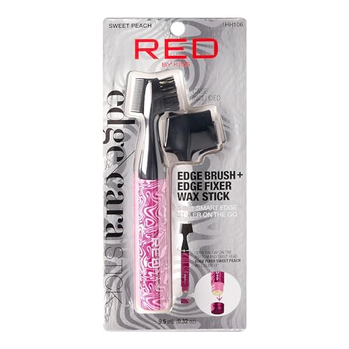 RED BY KISS SWEET PEACH 3 IN 1 SMART EDGE STYLER DF