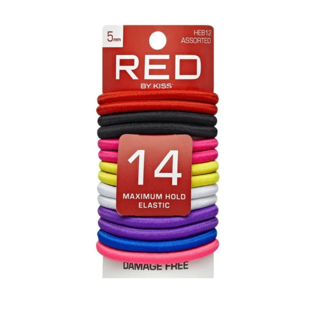 RED BY KISS 14 ELASTIC BAND HEB12