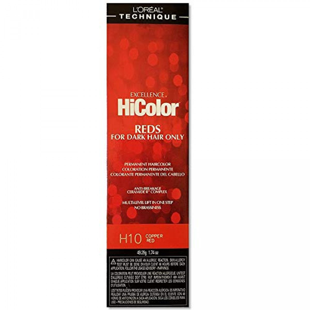 LOREAL HICOLOR H10 COPPER RED
