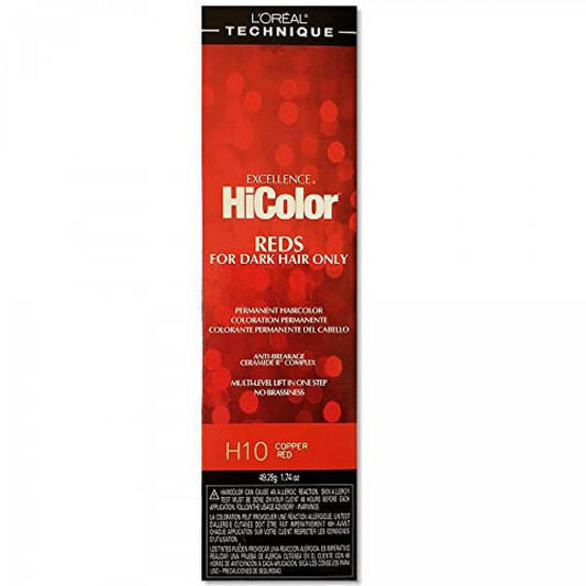 LOREAL HICOLOR H10 COPPER RED